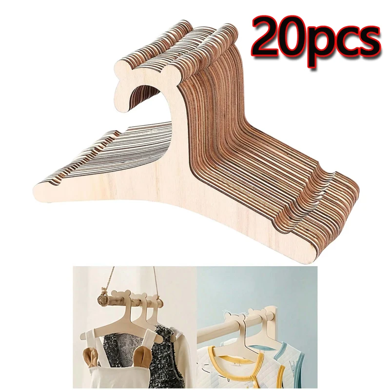 Baby Clothing Rack - Yes5/10/20/50pcs 아기 옷걸이 귀여운 곰 나무