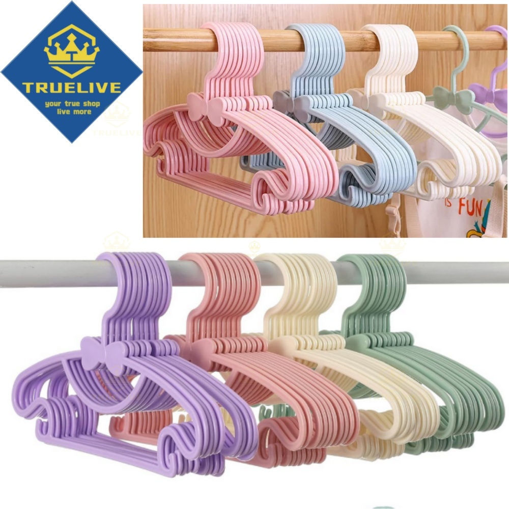 Baby Clothing Rack - 30/20/10/5/1PC 아기 옷 랙 플라스틱 수건