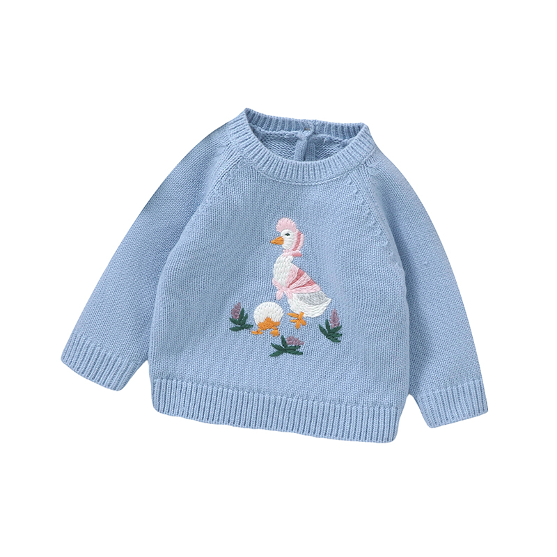 Baby Clothing Jumper - 가을 아기 스웨터 귀여운 수 놓은