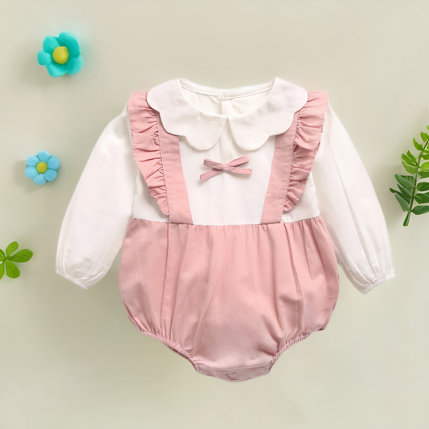Baby Clothing Pk - Sanlutoz 공주 아기 소녀 면 바디수트