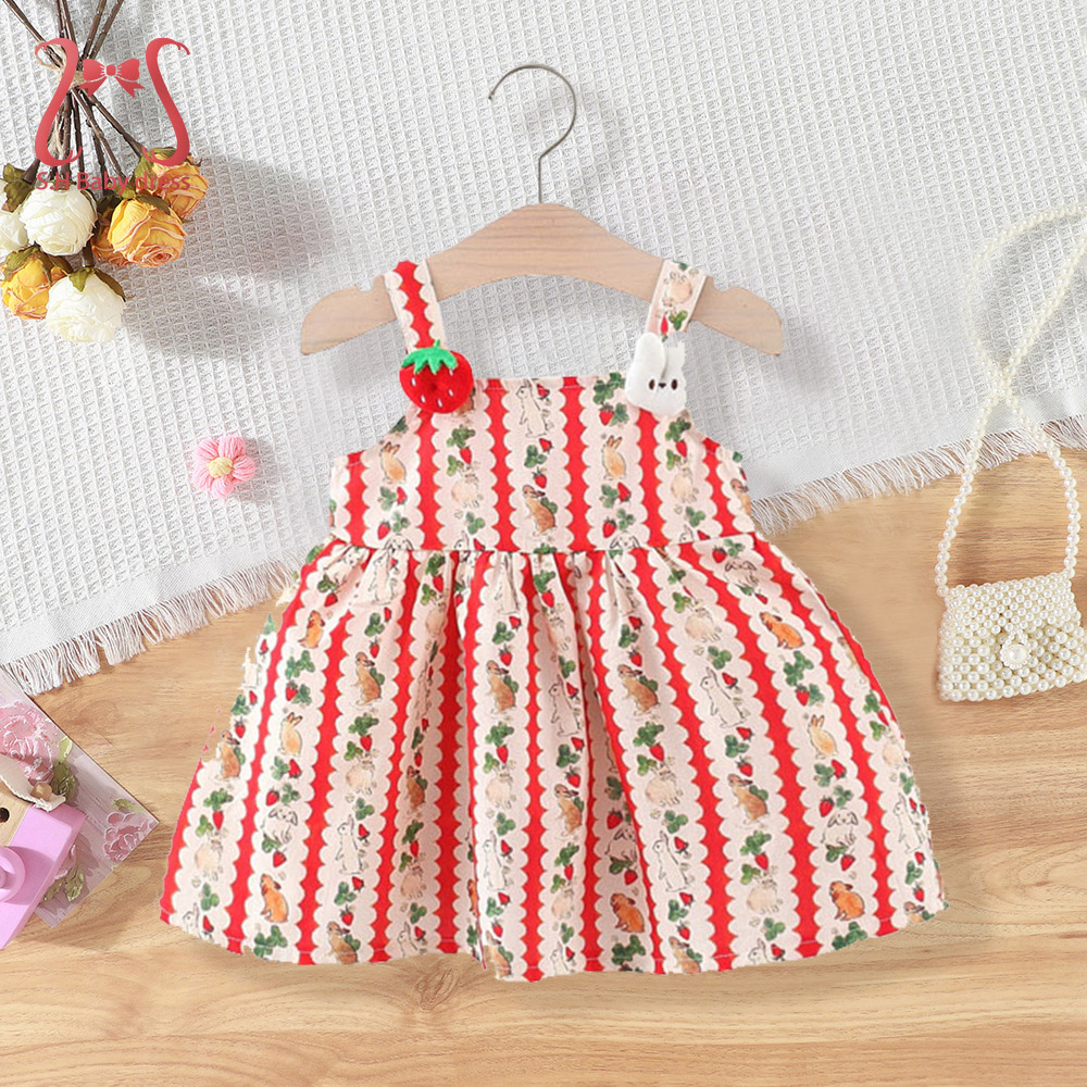 Baby Clothing H&M - 패션 아기 소녀 여름 드레스 귀여운