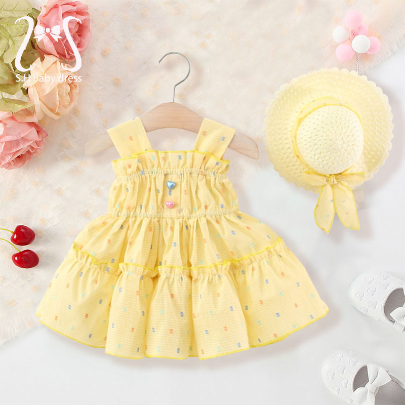 Baby Clothing H&M - 2 개/대 패션 여름 다채로운 사랑