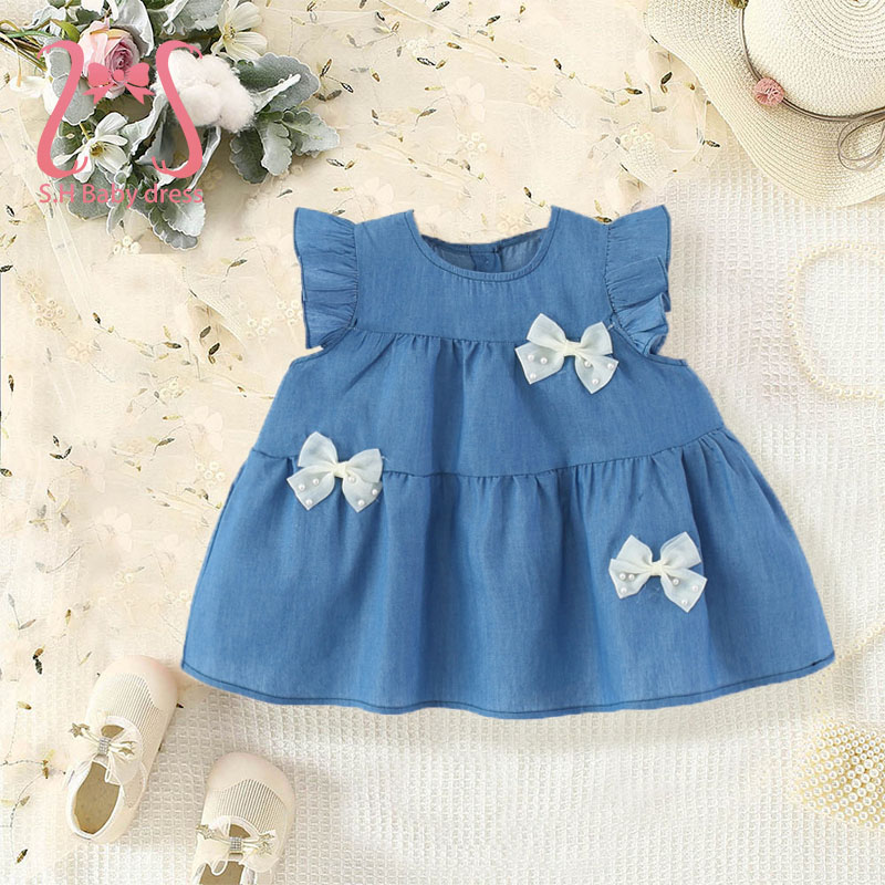 Baby Clothing H&M - 0-4 Y 여름 아기 소녀 드레스