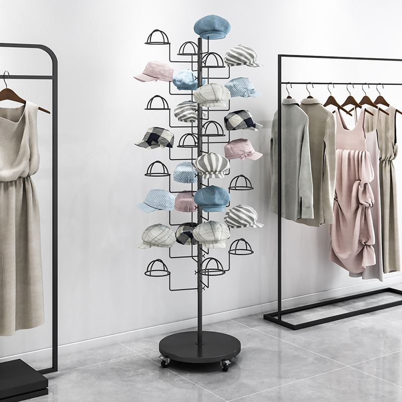 Baby Clothing Rack - 모자 진열대 바닥부터 천장까지 여성 의류