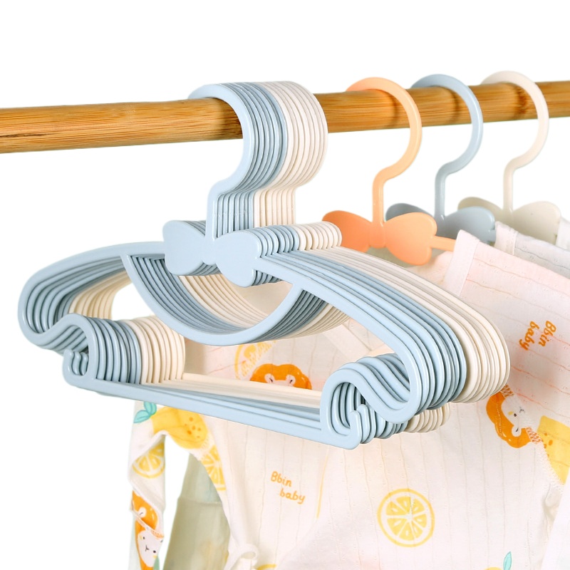 Baby Clothing Rack - 5-50Pcs 아기 옷걸이 플라스틱 어린이 옷