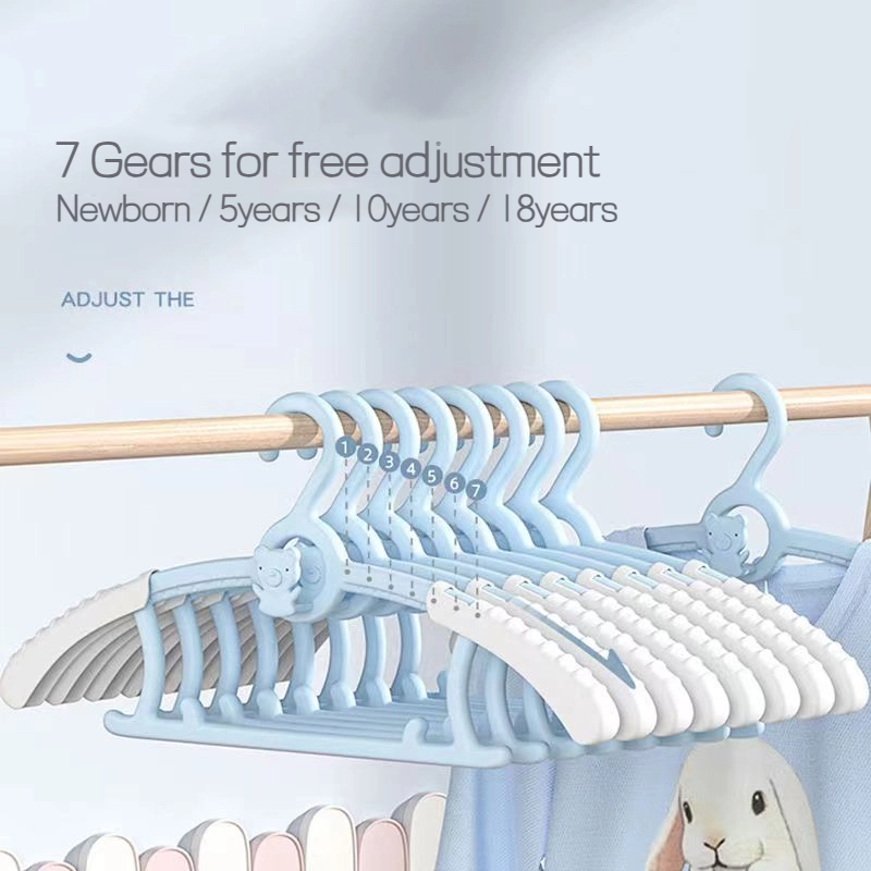 Baby Clothing Rack - 10PCS 아기 옷 걸이 확장형 안티