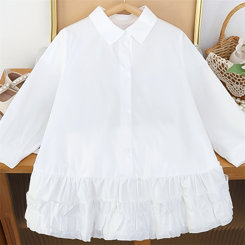 1-6 세 유행 어린이 셔츠 드레스 아기 소녀 간단한  - Baby Clothing H&M 리뷰 및 가격