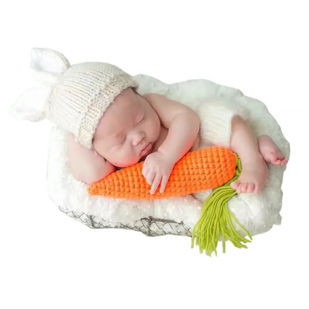 신생아 사진 소품, 뜨게 바지 모자, 무 촬영 코스튬  - Baby Clothing Boy 리뷰 및 가격