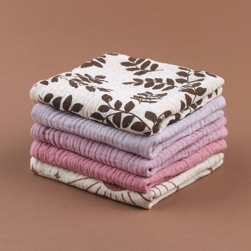5PCS 부드러운 흡수성 거즈 코튼 베이비 타올 닦아  - Baby Clothing Wash 리뷰 및 가격