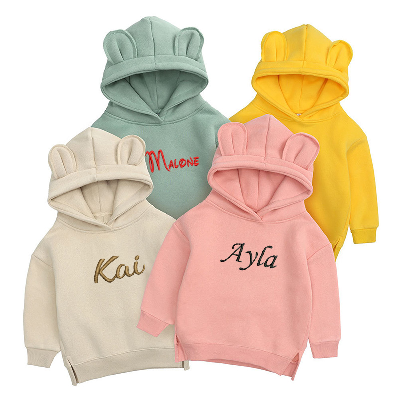 개인화 된 자수 어린이 곰 까마귀 사용자 정의 이름 남 - Baby Clothing Jumper 리뷰 및 가격