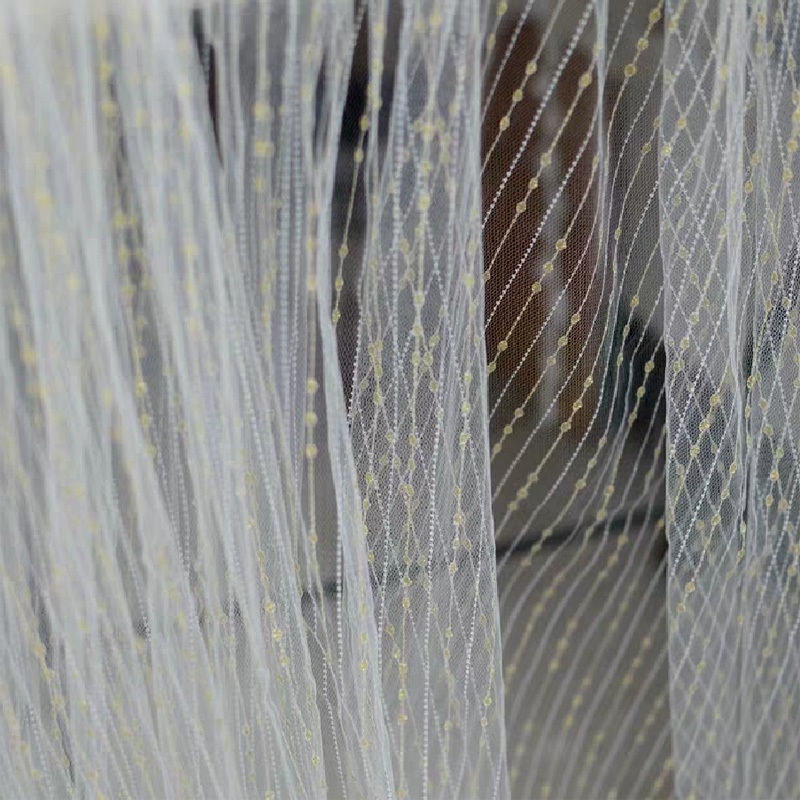 골드 스레드 자카드 거즈 레이스 원단 의류 액세서리 자 - Baby Clothing Made In Usa 리뷰 및 가격