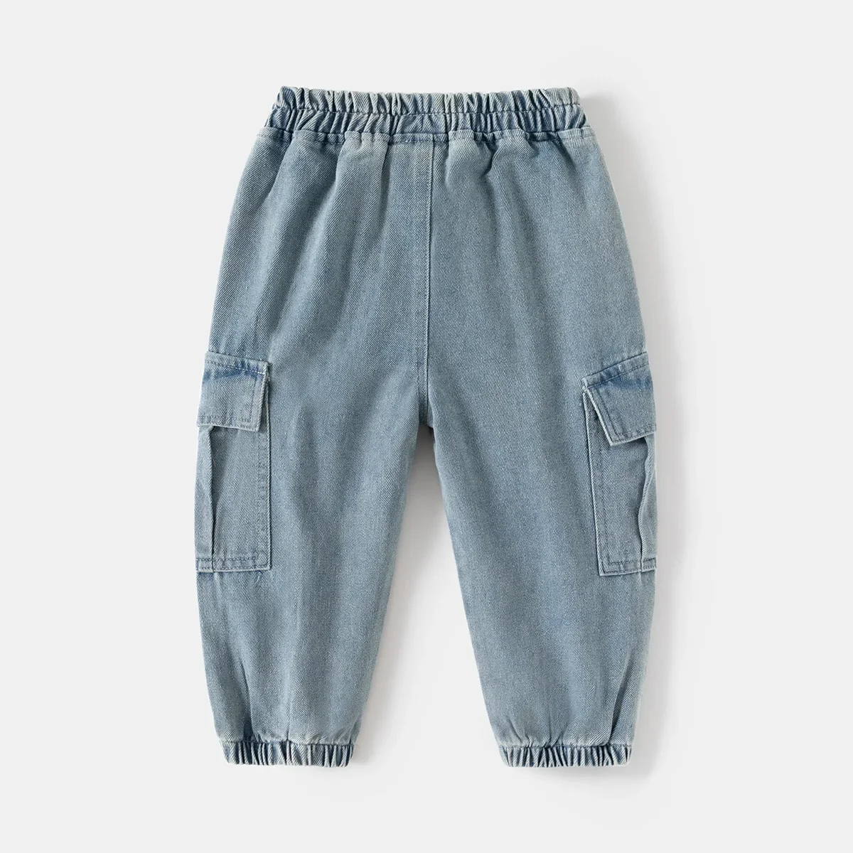 어린이 가을 패션 큰 포켓 솔리드 청바지 바지, 소년  - Baby Clothing Wash 리뷰 및 가격