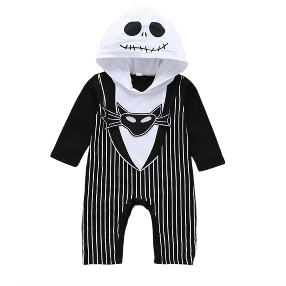 아기 소년 후드 롬퍼 할로윈 코스프레 잭 호러 나이트메 - Baby Clothing Boy 리뷰 및 가격