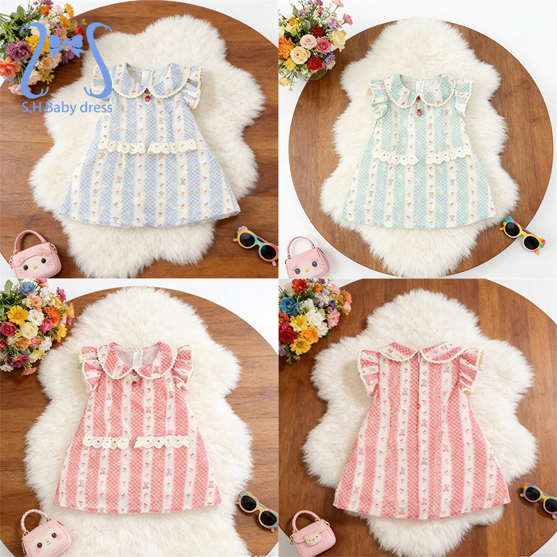 여름 빈티지 꽃무늬 아기 소녀 드레스 신생아 유행 의류 - Baby Clothing H&M 리뷰 및 가격
