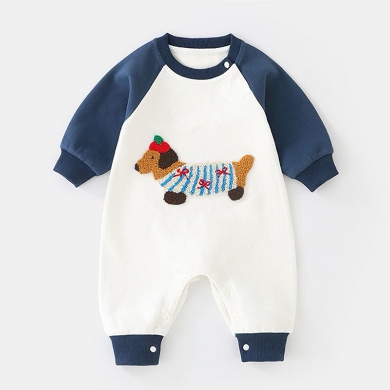 유니섹스 아기 원피스 롬퍼 봄/가을용 남아 여아 귀여운 - Baby Clothing Logo 리뷰 및 가격