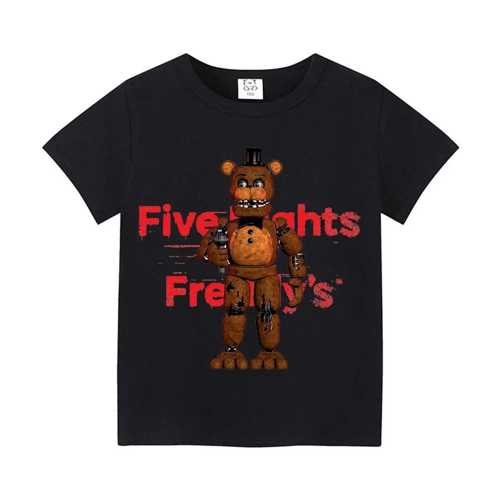 Five Nights Freddys 테마 짧은 셔츠 옷 - Baby Clothing Boy 리뷰 및 가격