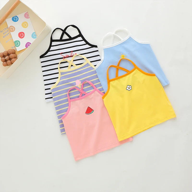 아동 여름옷 여아 귀여운 만화 탱크탑 아동 한국 캐주얼 - Baby Clothing Essentials 리뷰 및 가격