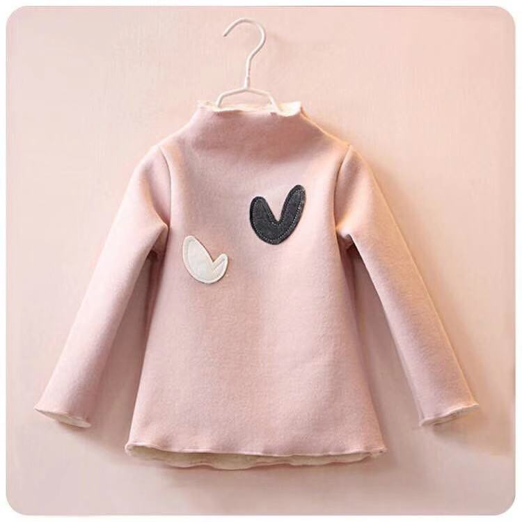 순면 플리스 소재 아동복 여아 베이비 티셔츠 중간 목  - Baby Clothing Made In Usa 리뷰 및 가격