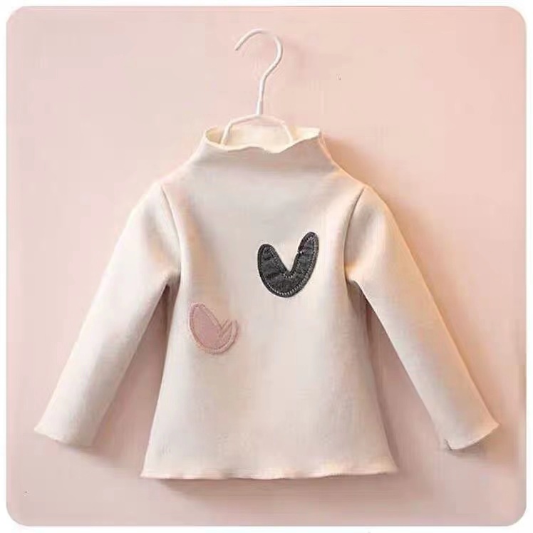 순면 플리스 소재 아동복 여아 베이비 티셔츠 중간 목  - Baby Clothing Made In Usa 리뷰 및 가격