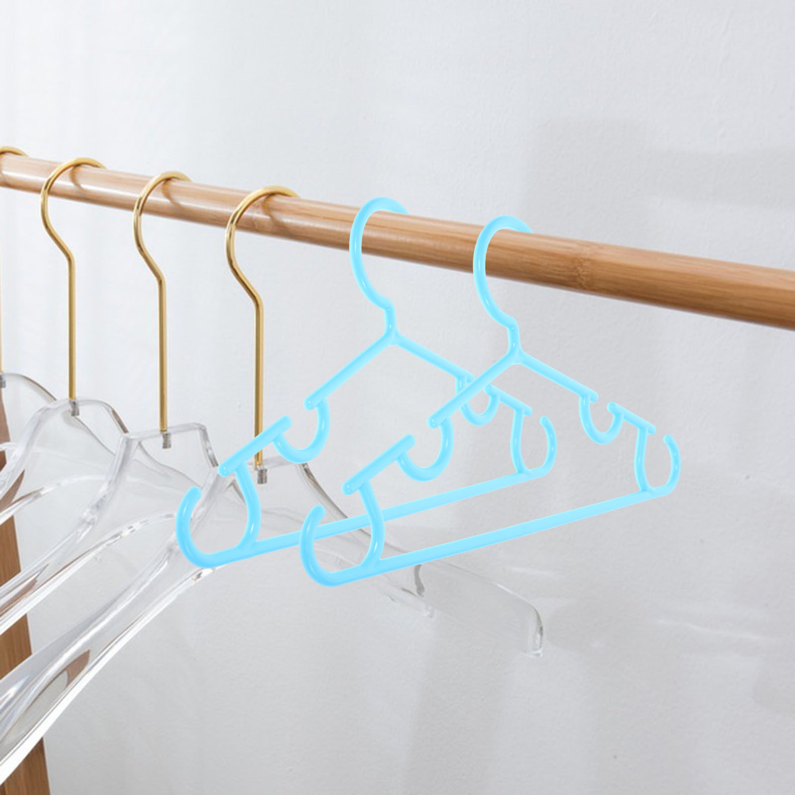 10Pcs 플라스틱 미끄럼 방지 아기 옷걸이 헤비 듀티 - Baby Clothing Rack 리뷰 및 가격